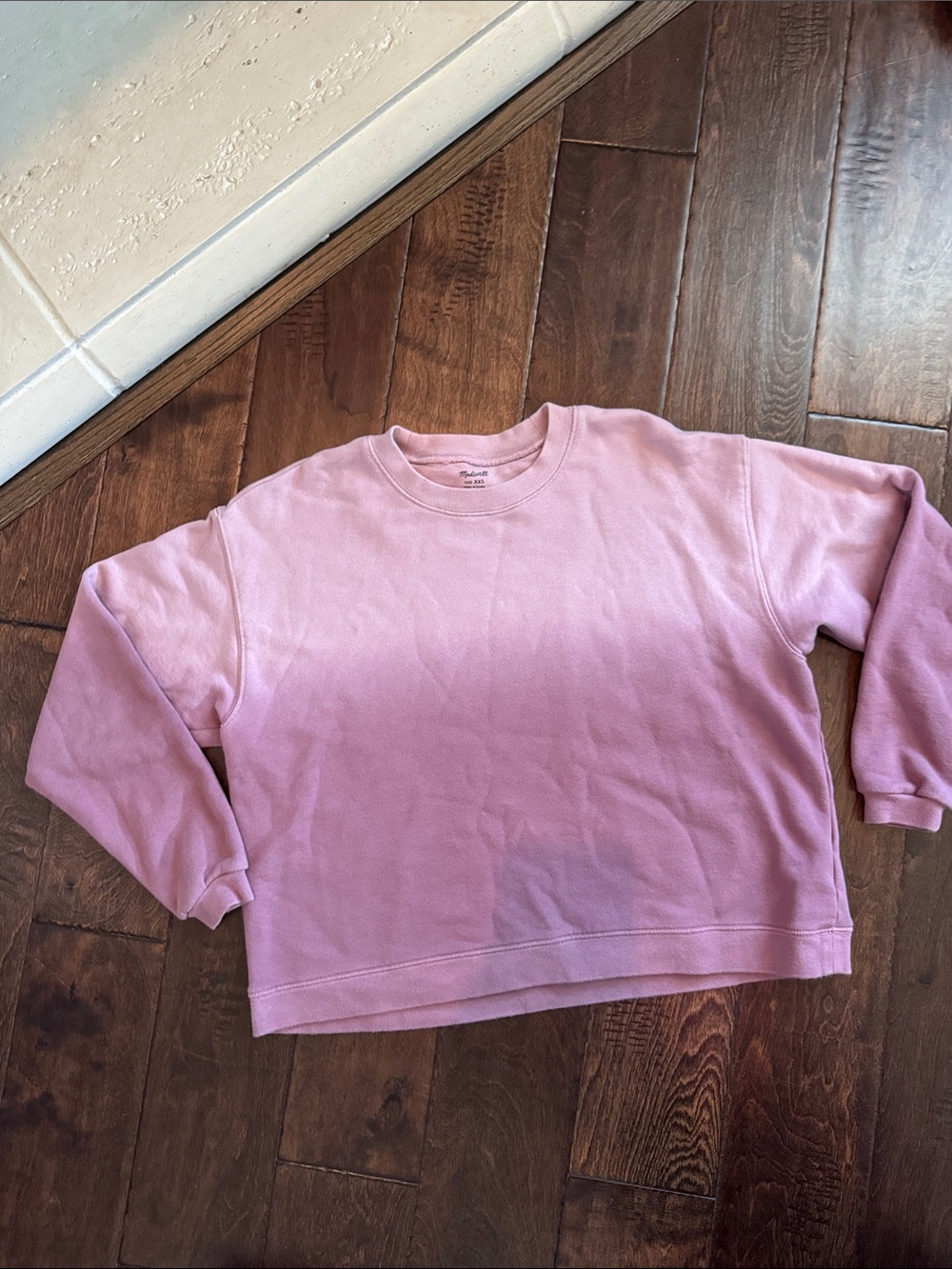 Madewell sweatshirt size XXS